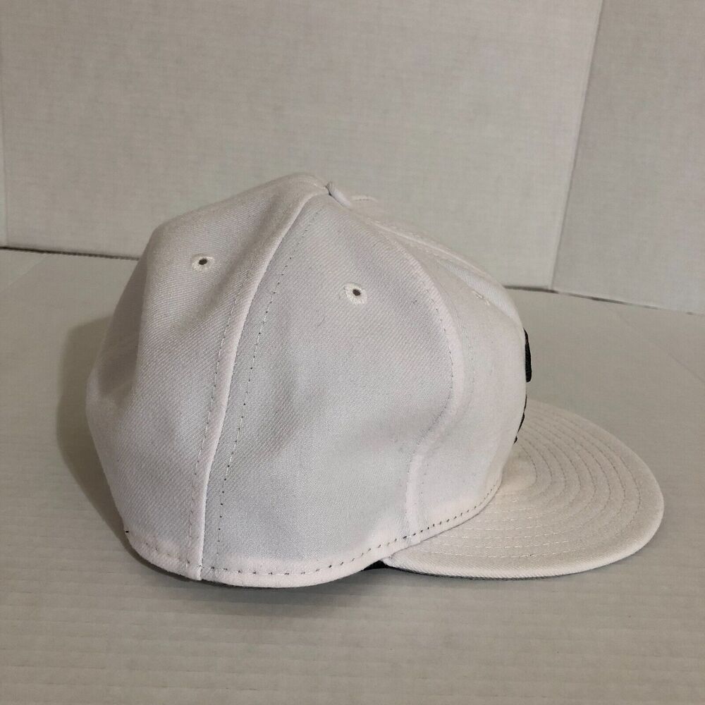 Miami Heat Hat Cap White Basketball NBA Fitted 7 3/8 59 Fifty‎ Logo Sportswear - Picture 7 of 10